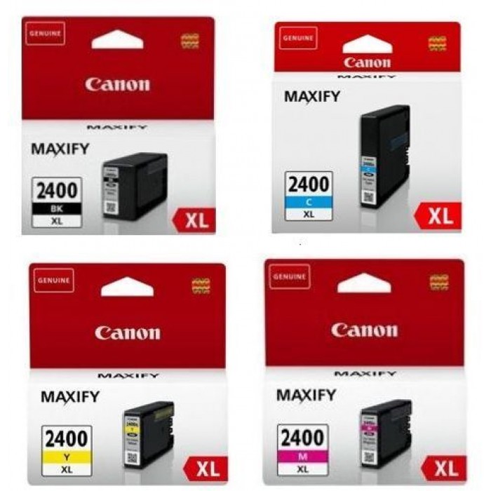 Canon 2400XL Ink Cartridge 4 Color Set