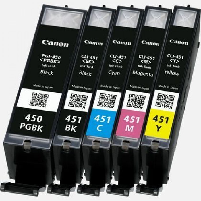 Canon 451 Ink Cartridge 4 Color Set