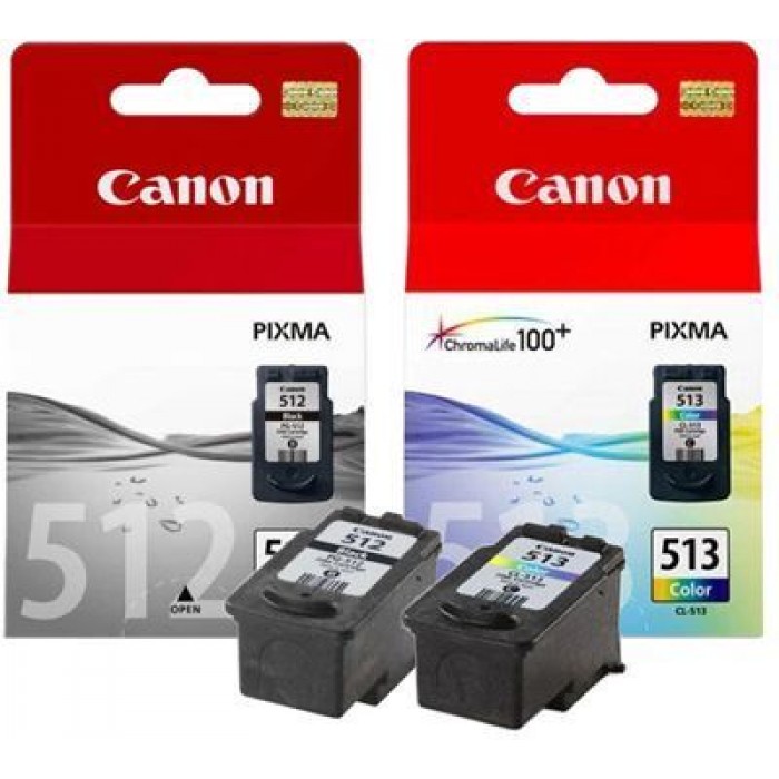 Canon 512 and 513 Ink Cartridge Set